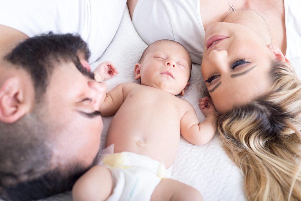 massage peau : une connexion en famille