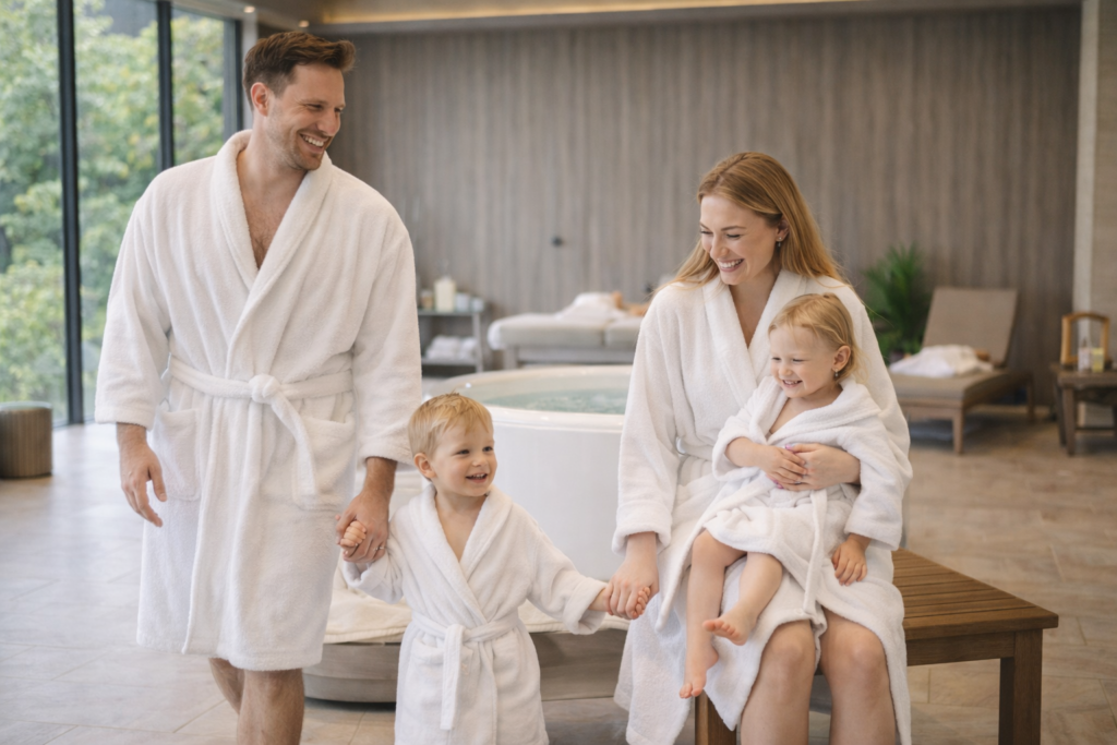 spa d'hotel pour enfants et famille